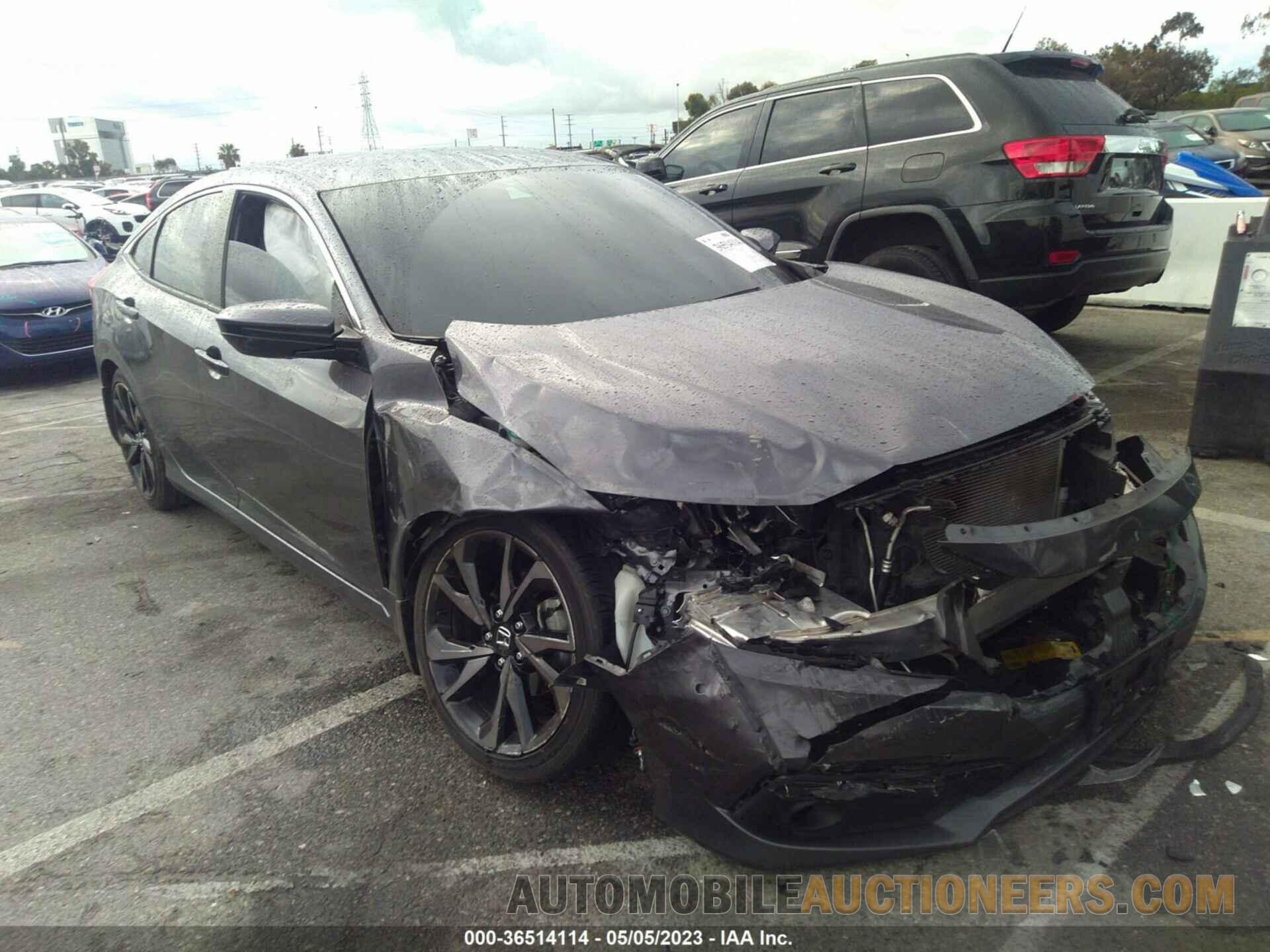 2HGFC2F85KH603990 HONDA CIVIC SEDAN 2019