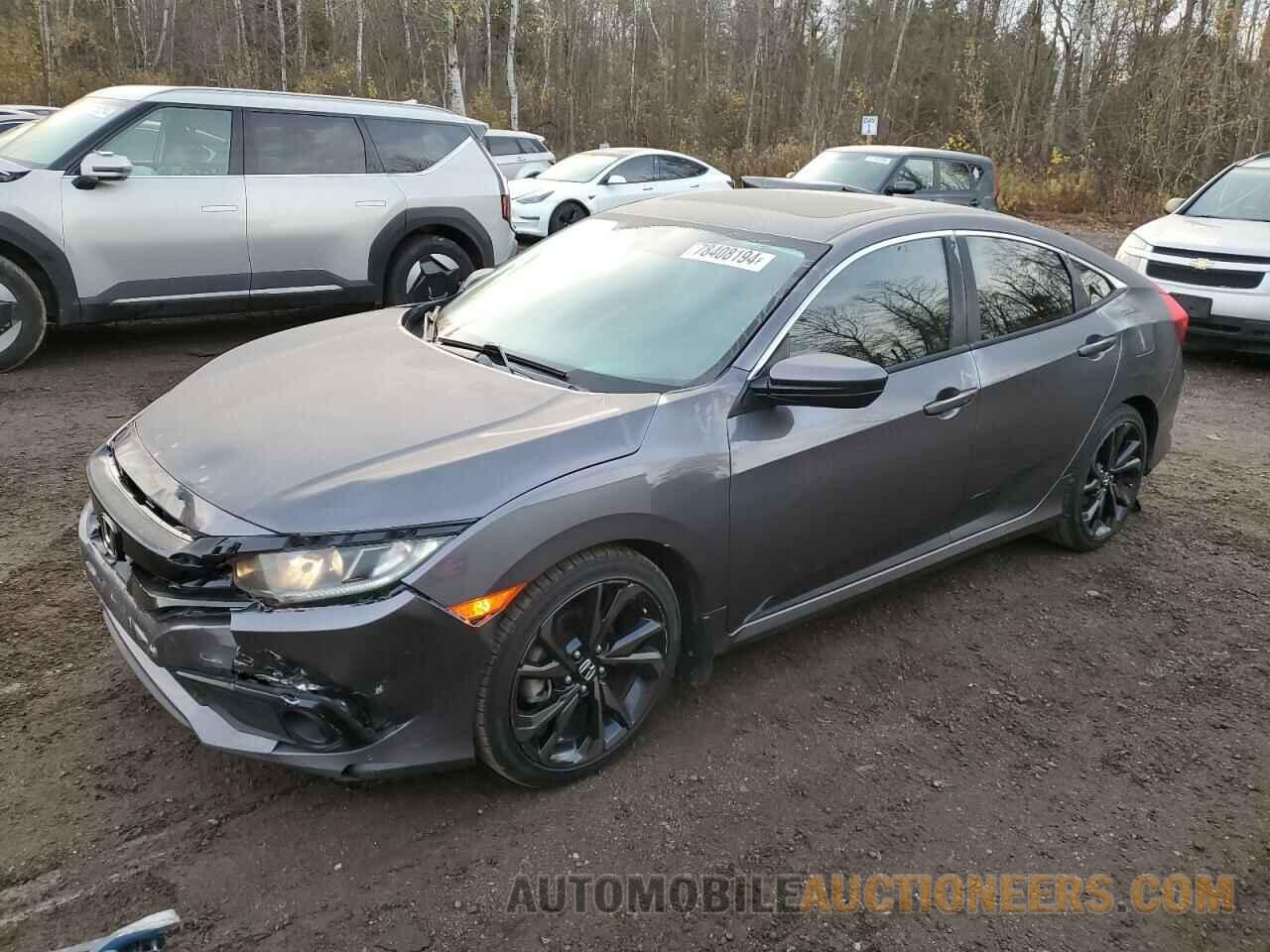 2HGFC2F85LH034916 HONDA CIVIC 2020