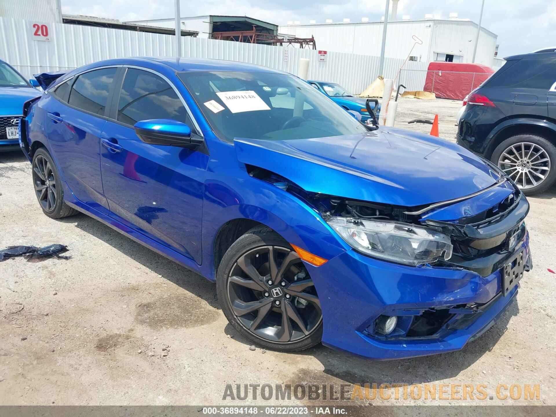 2HGFC2F85LH601917 HONDA CIVIC SEDAN 2020