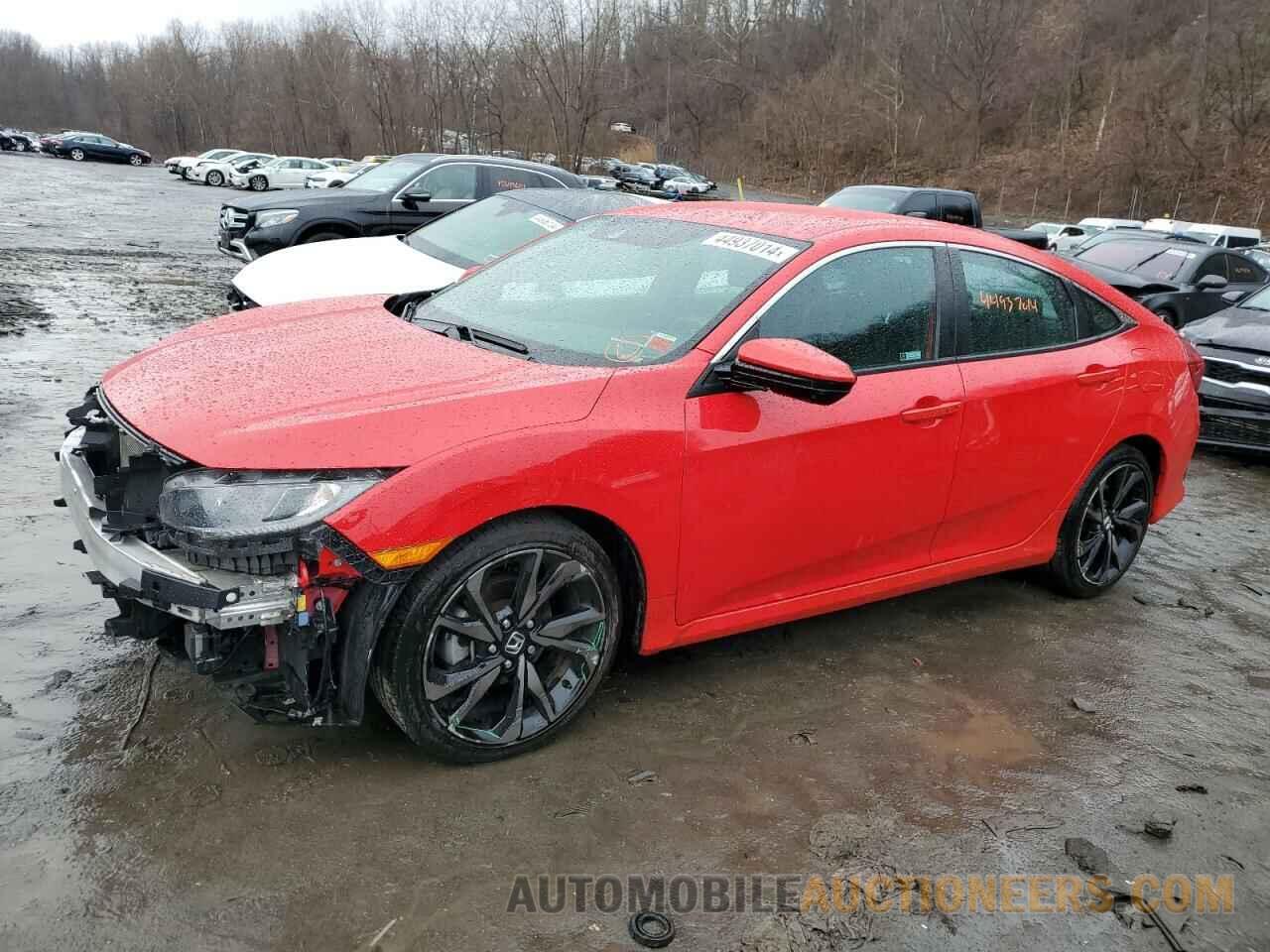 2HGFC2F85MH501446 HONDA CIVIC 2021