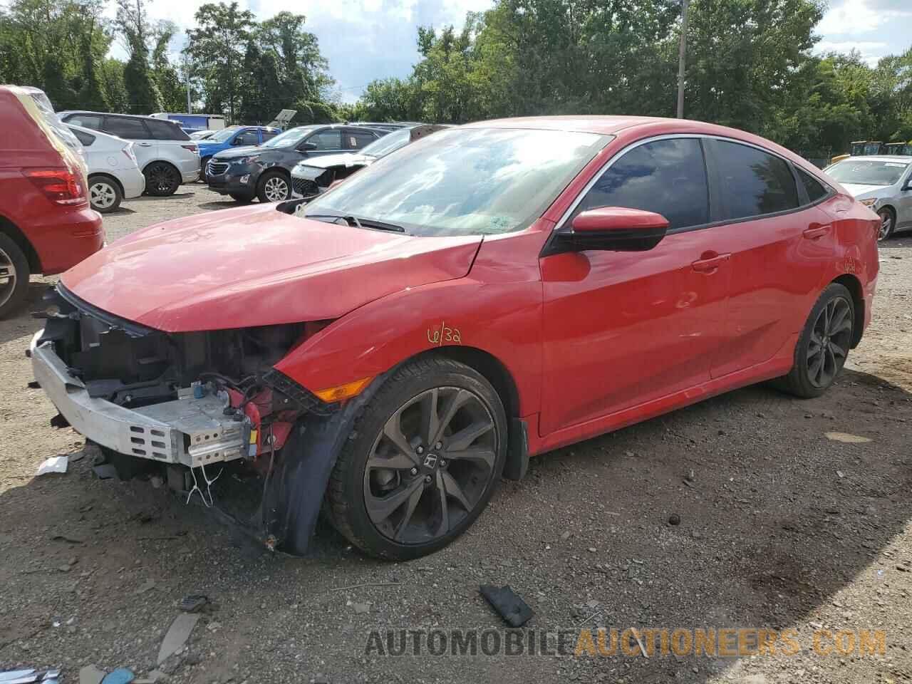 2HGFC2F85MH506243 HONDA CIVIC 2021