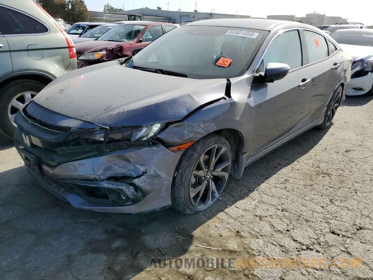 2HGFC2F85MH506971 HONDA CIVIC 2021