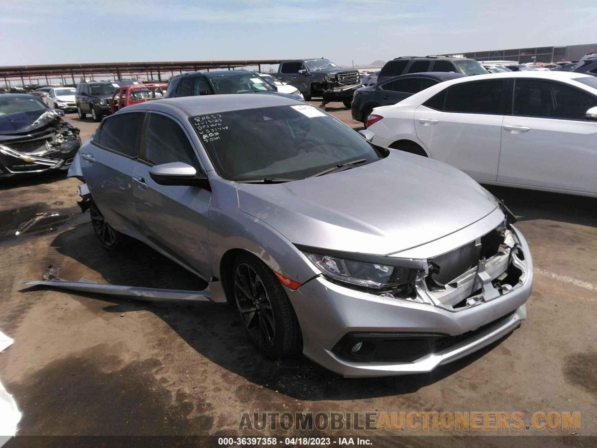 2HGFC2F85MH531448 HONDA CIVIC SEDAN 2021