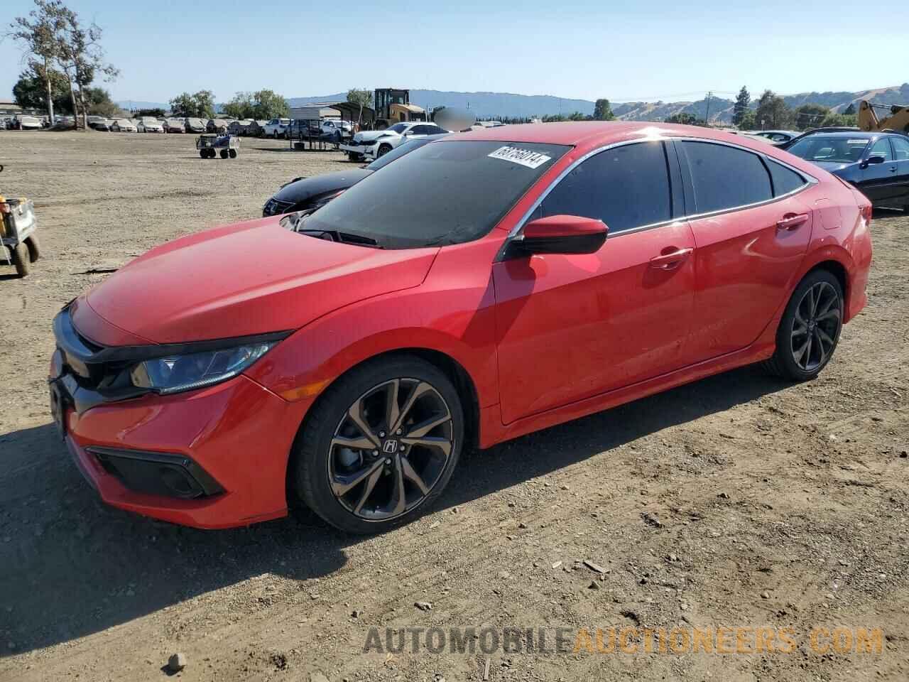 2HGFC2F85MH534575 HONDA CIVIC 2021