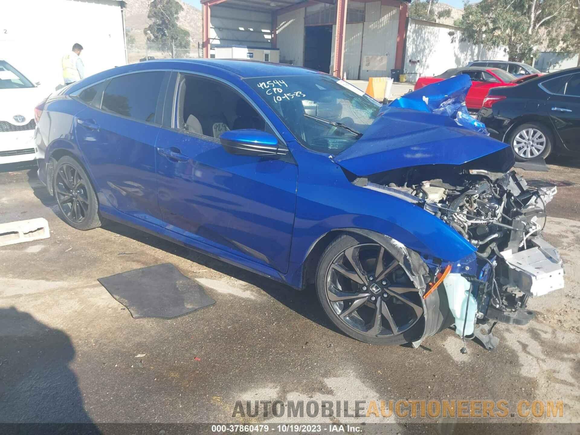 2HGFC2F86KH521539 HONDA CIVIC SEDAN 2019