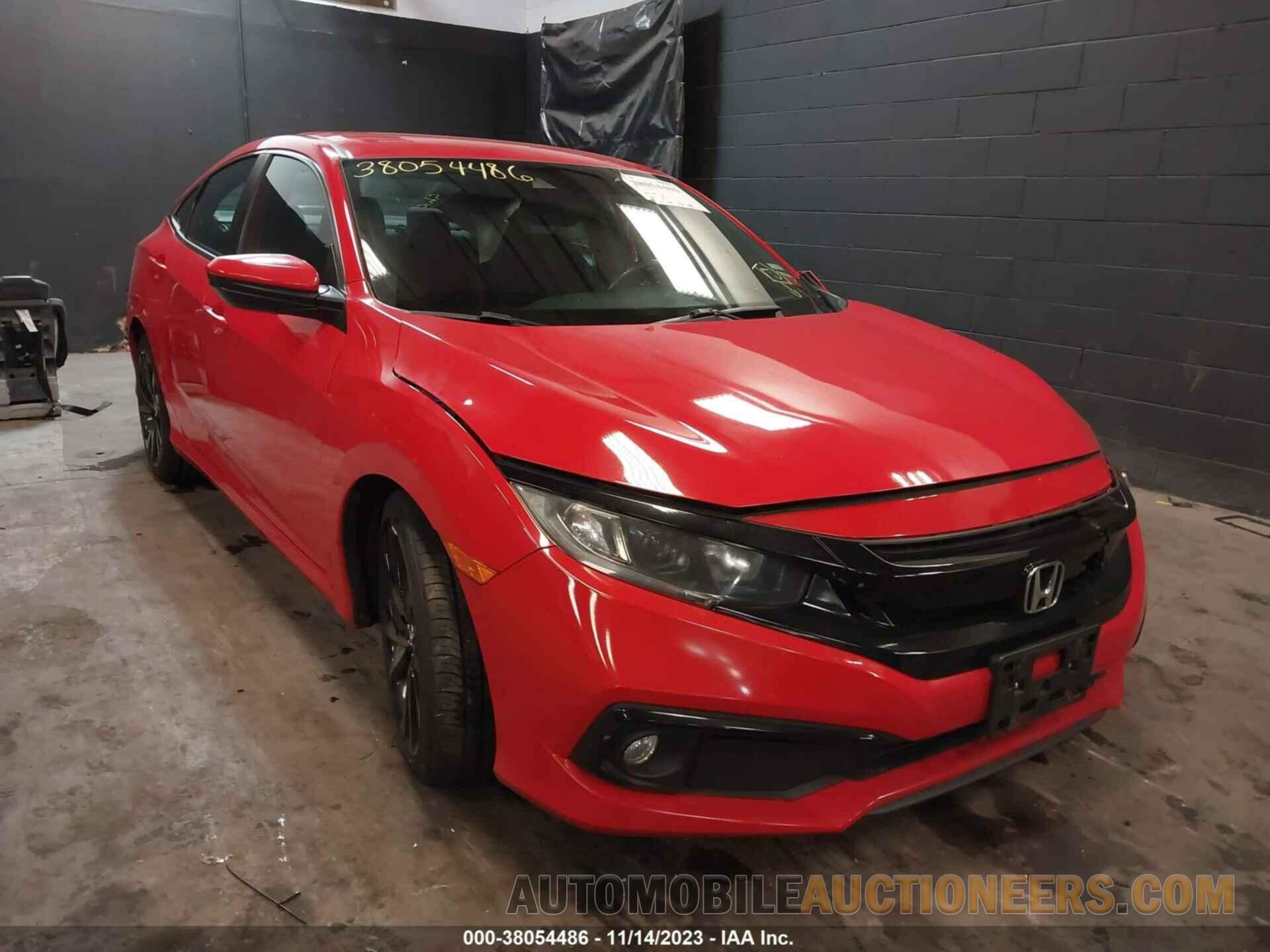 2HGFC2F86KH523842 HONDA CIVIC 2019