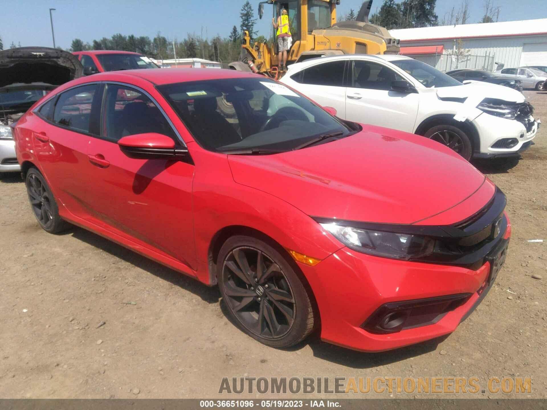 2HGFC2F86KH545534 HONDA CIVIC SEDAN 2019