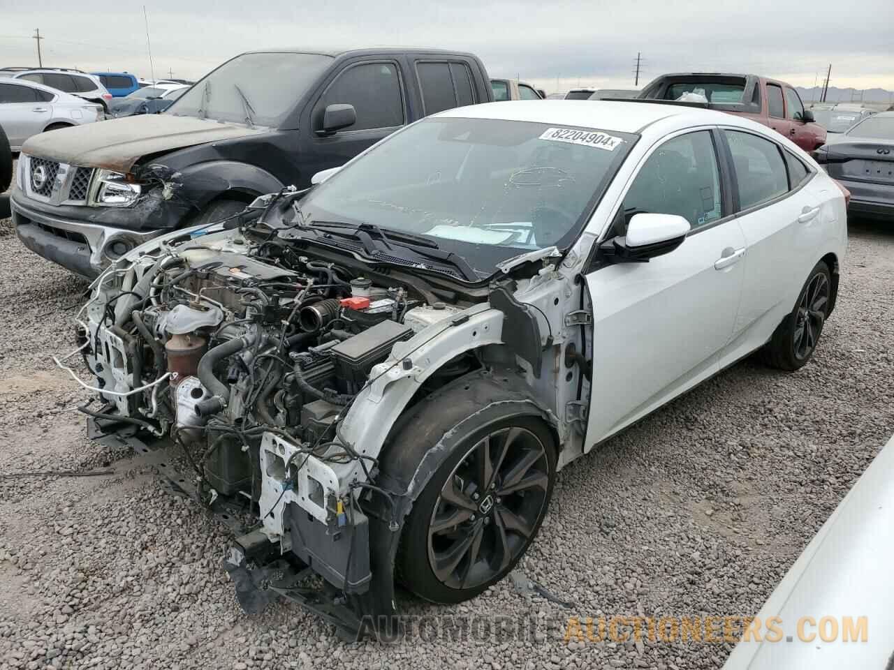 2HGFC2F86KH550880 HONDA CIVIC 2019