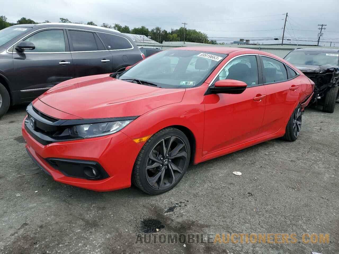 2HGFC2F86KH550927 HONDA CIVIC 2019