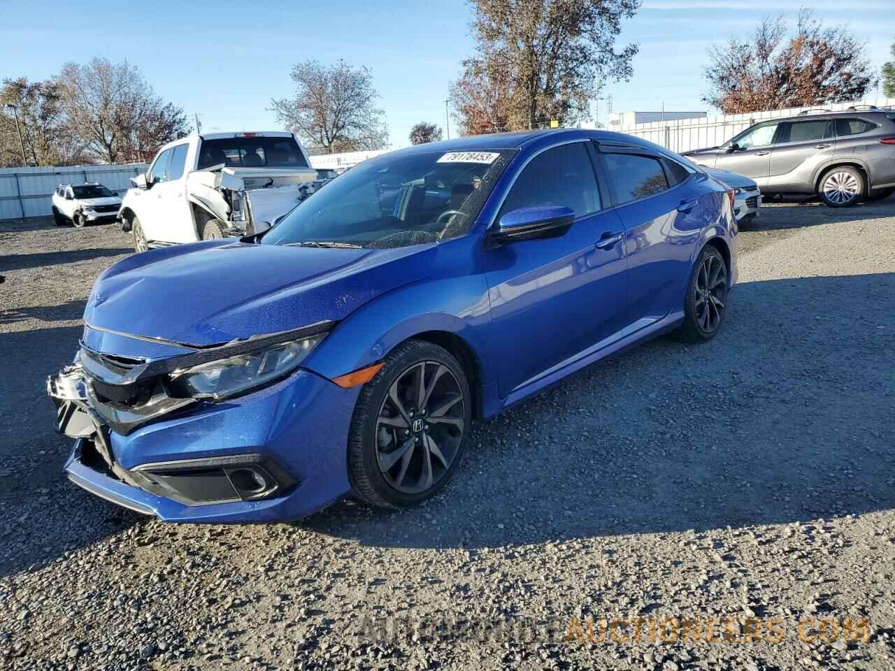 2HGFC2F86KH551737 HONDA CIVIC 2019