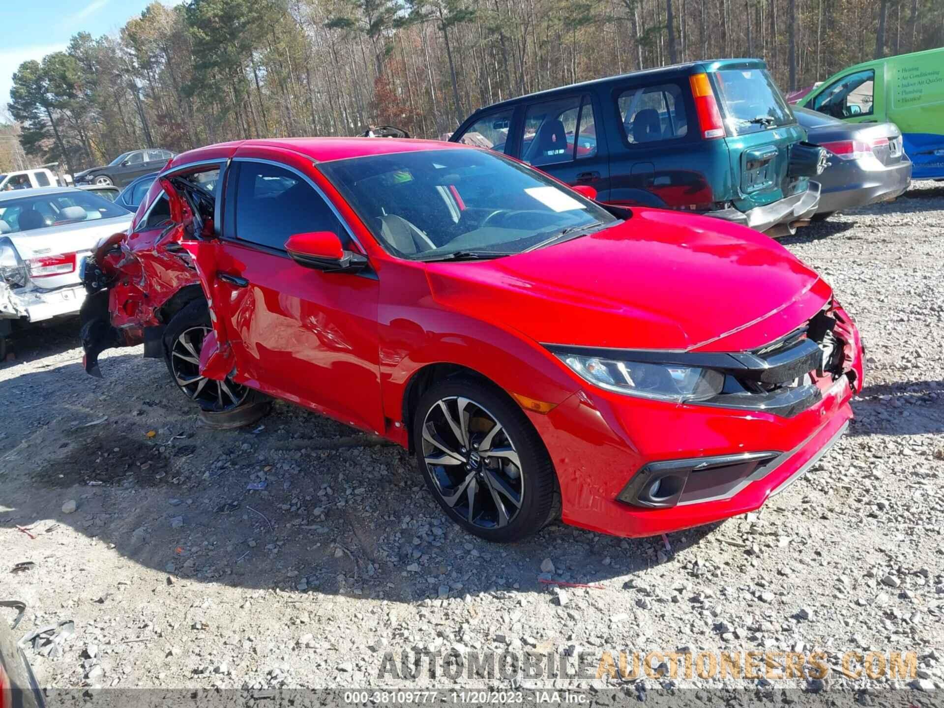 2HGFC2F86KH551916 HONDA CIVIC 2019