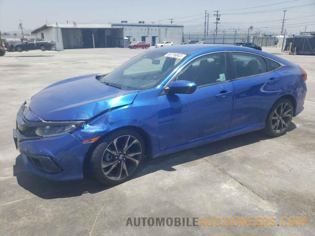 2HGFC2F86KH555044 HONDA CIVIC 2019