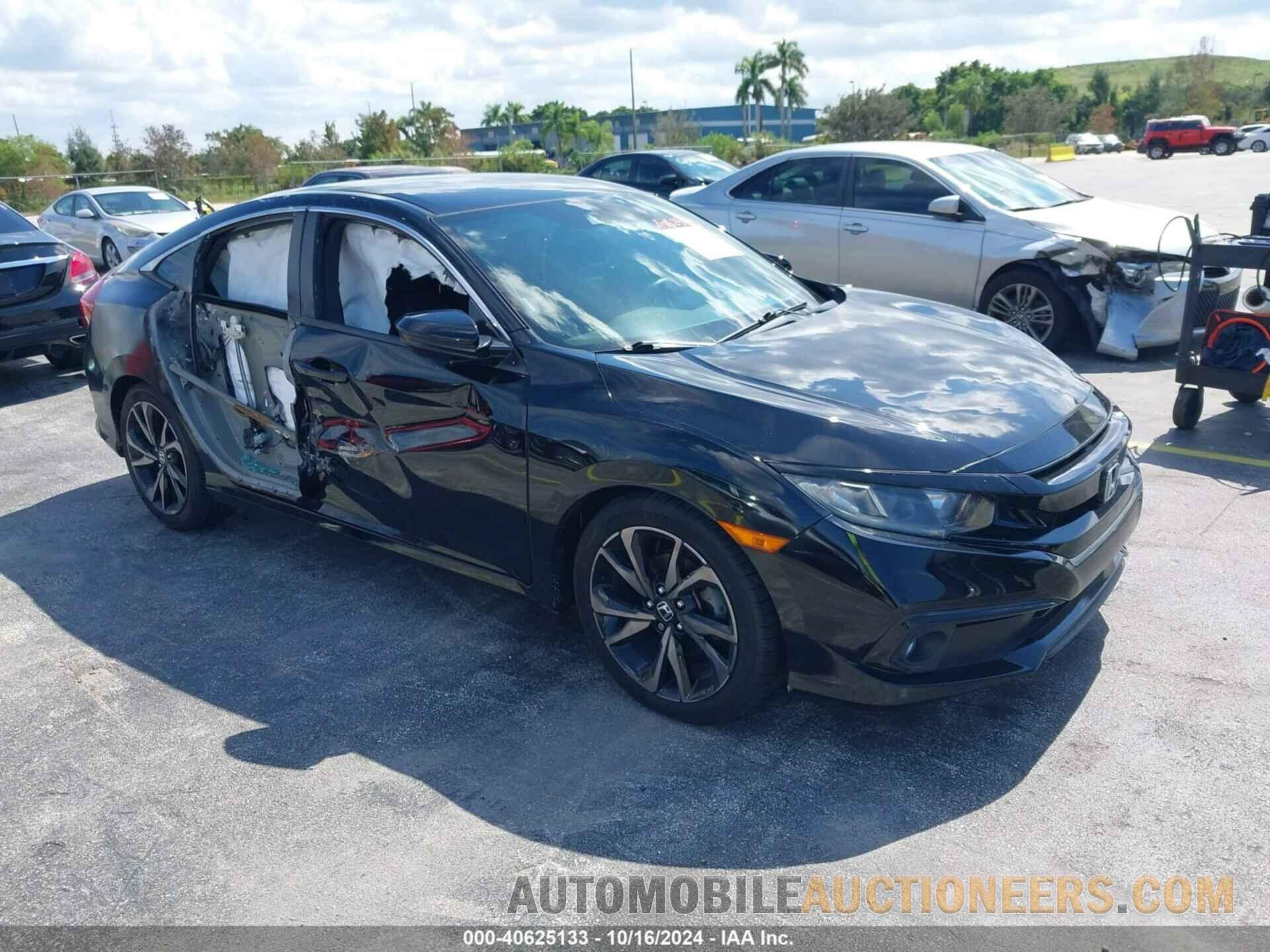 2HGFC2F86KH565203 HONDA CIVIC 2019