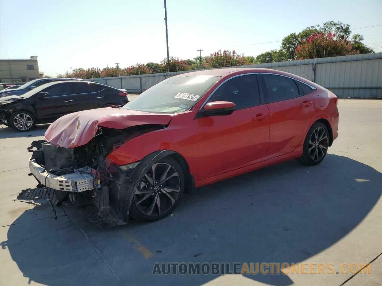 2HGFC2F86KH568036 HONDA CIVIC 2019