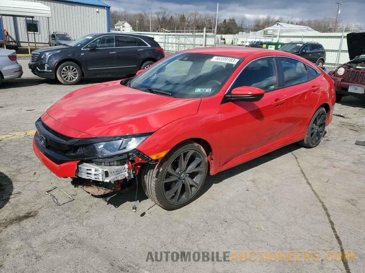 2HGFC2F86KH570434 HONDA CIVIC 2019