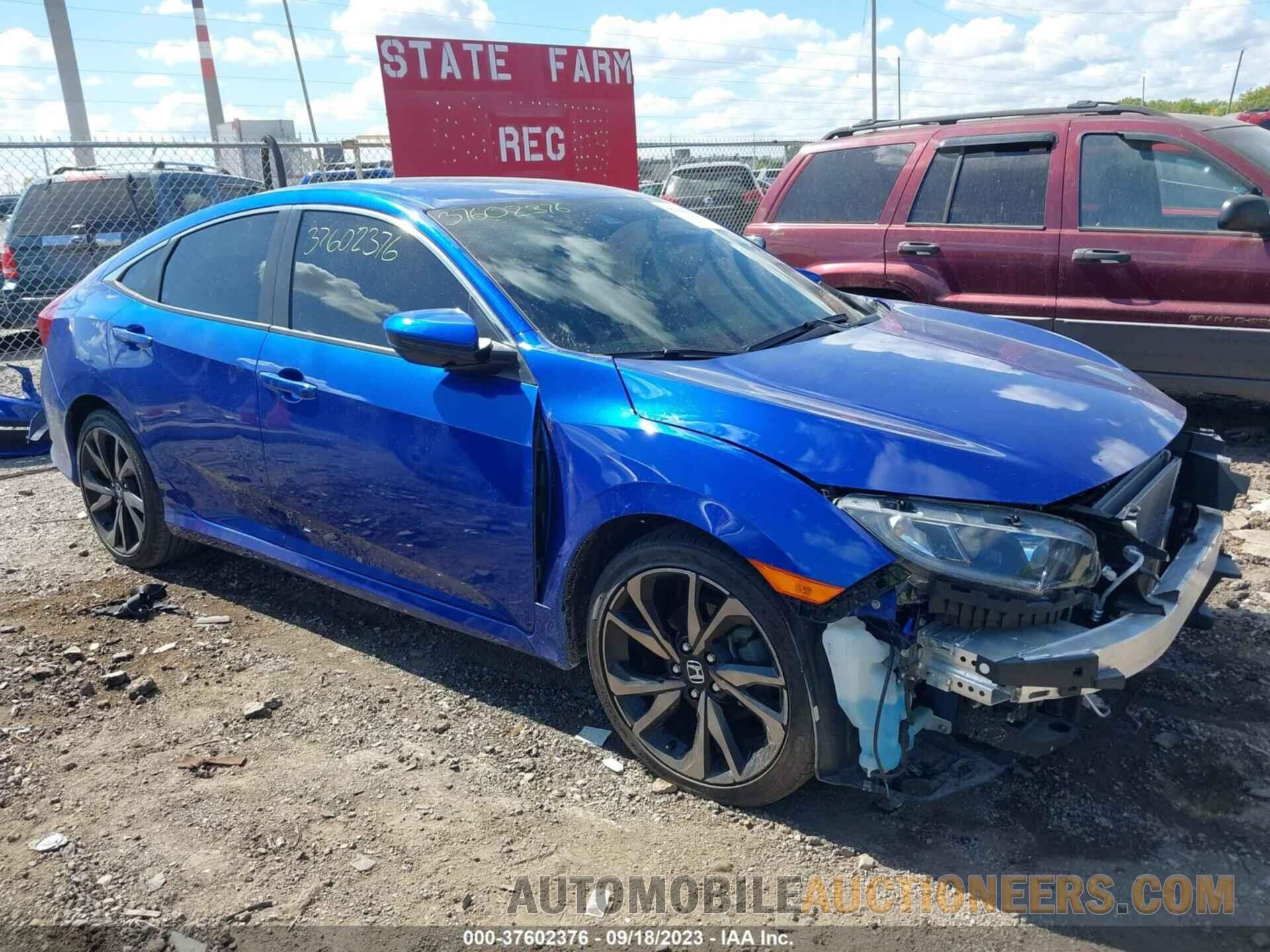 2HGFC2F86KH585984 HONDA CIVIC SEDAN 2019