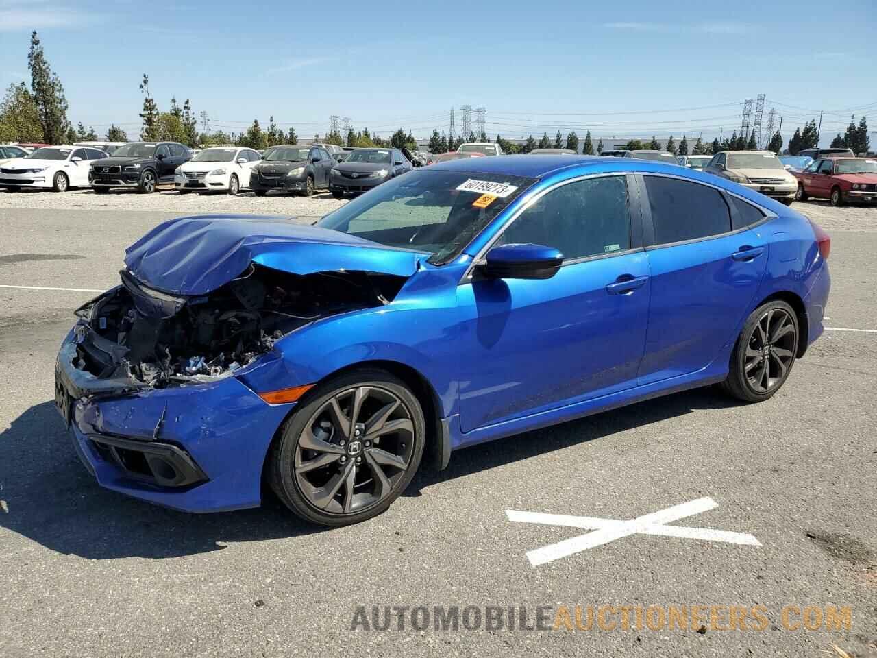 2HGFC2F86KH587069 HONDA CIVIC 2019