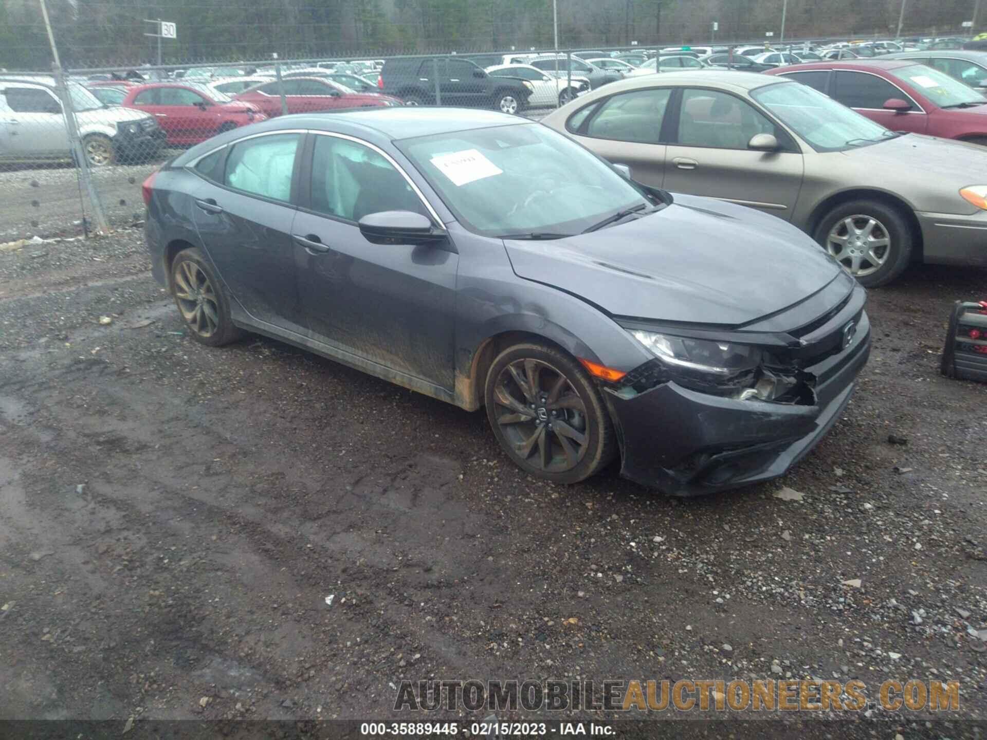 2HGFC2F86KH591607 HONDA CIVIC SEDAN 2019