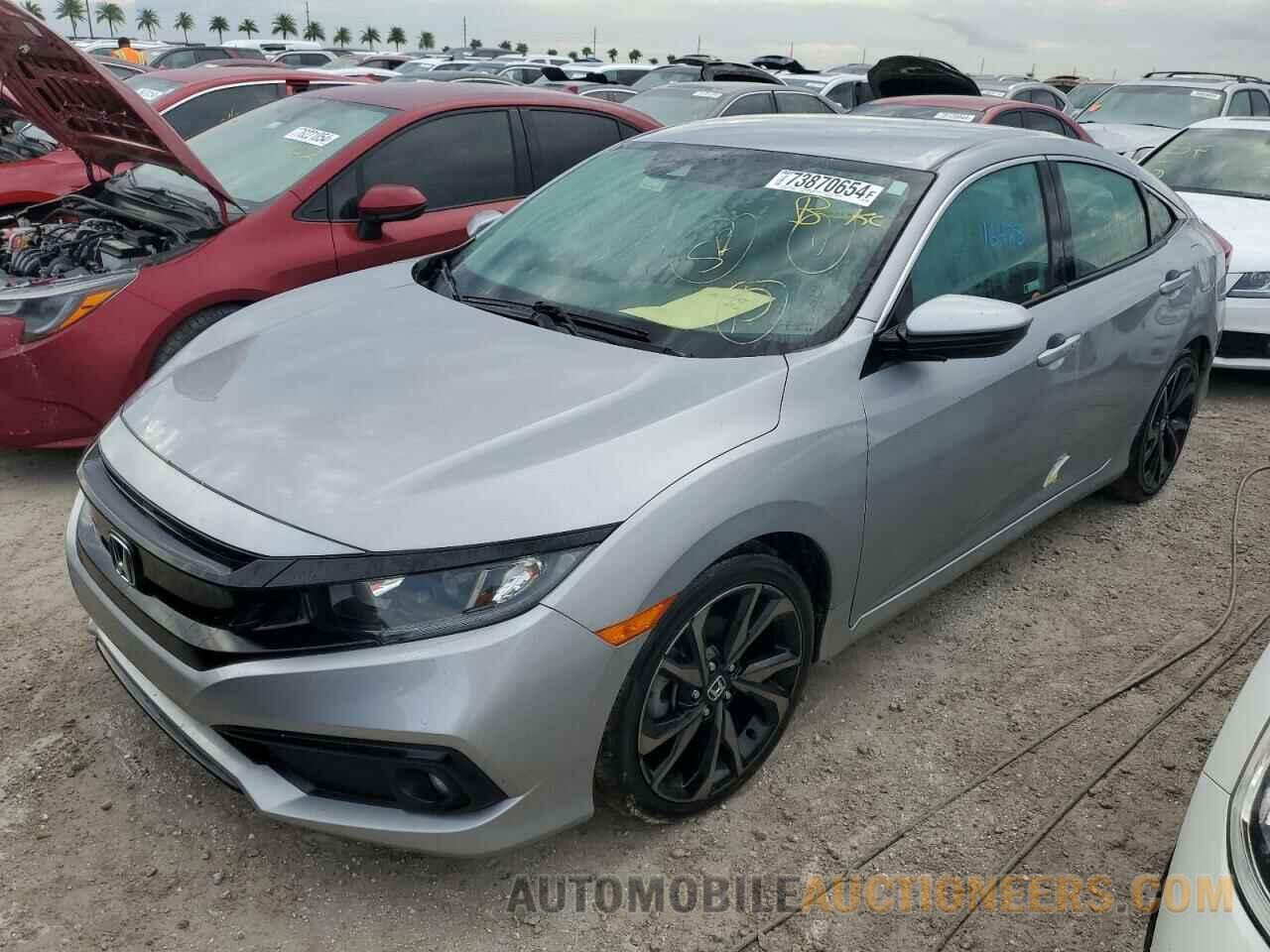 2HGFC2F86KH593759 HONDA CIVIC 2019