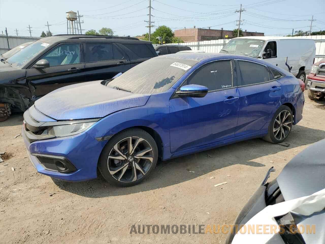 2HGFC2F86KH600161 HONDA CIVIC 2019