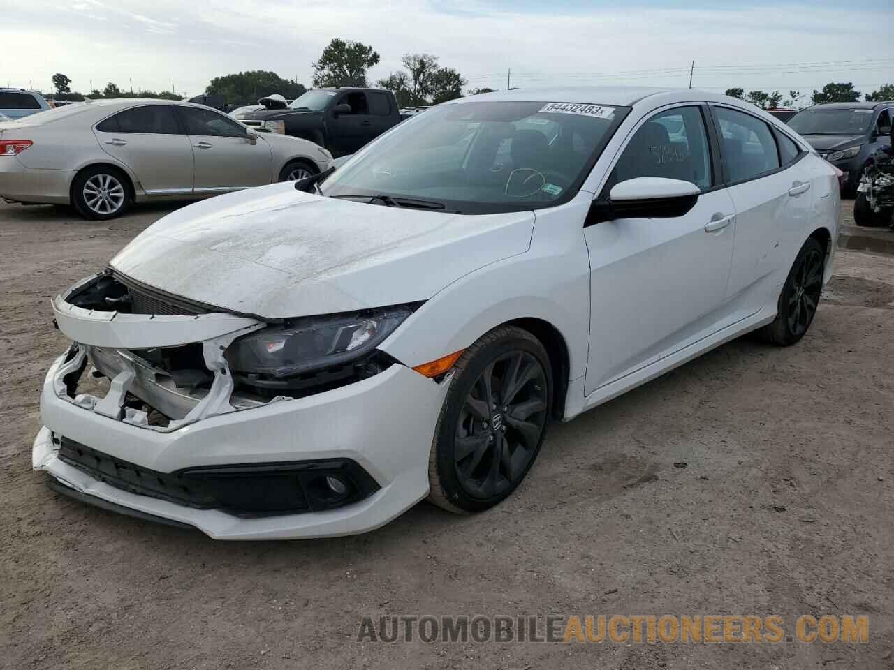 2HGFC2F86KH600953 HONDA CIVIC 2019