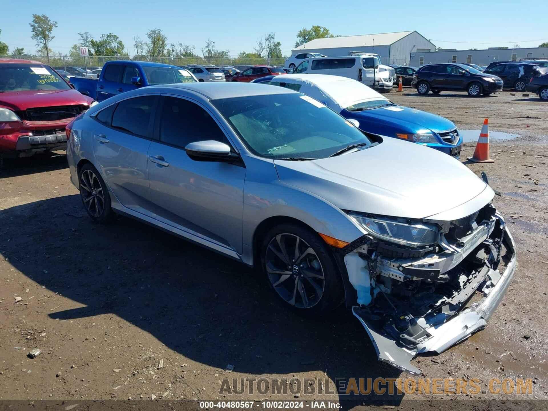 2HGFC2F86KH604601 HONDA CIVIC 2019