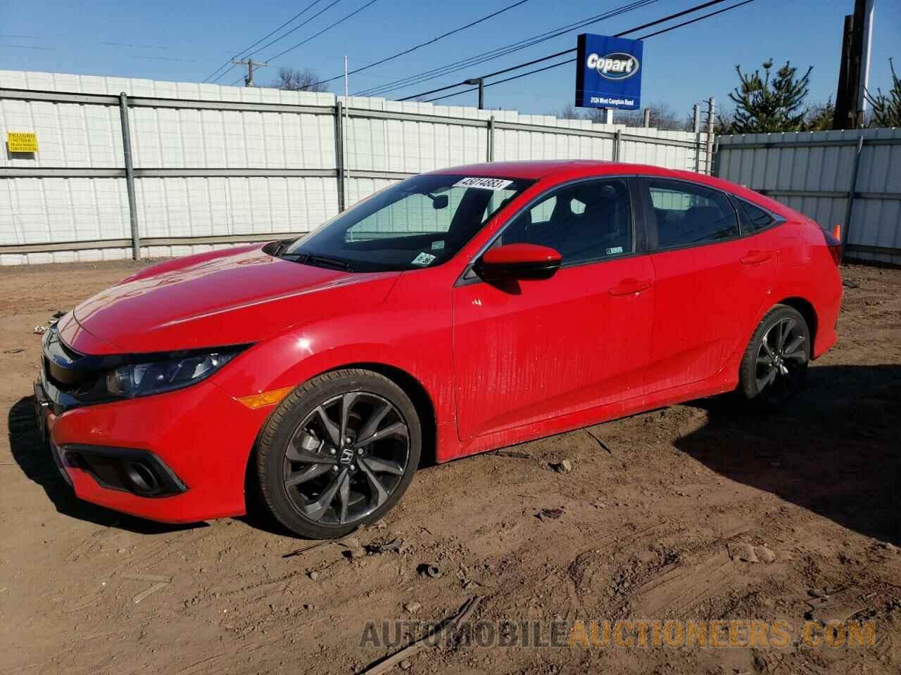 2HGFC2F86LH516116 HONDA CIVIC 2020