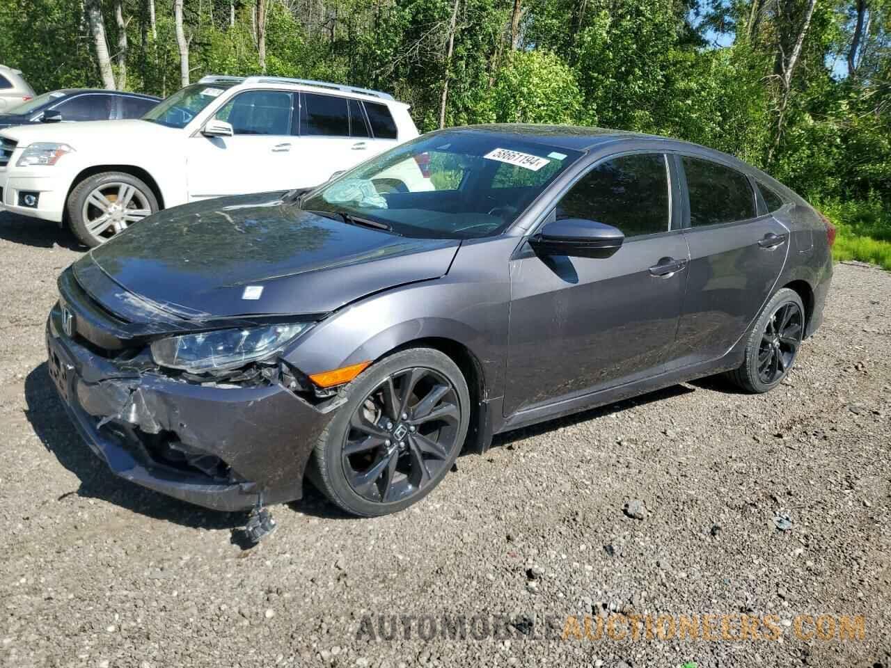 2HGFC2F86MH003255 HONDA CIVIC 2021