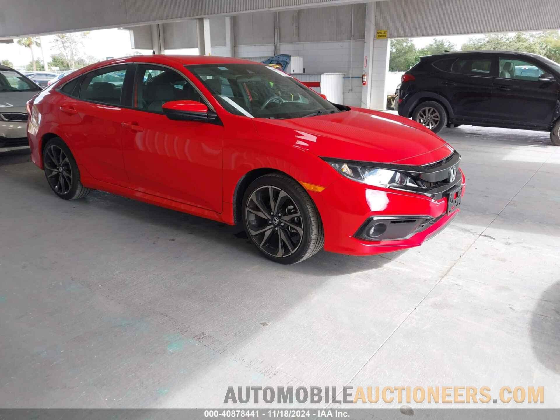 2HGFC2F86MH510656 HONDA CIVIC 2021