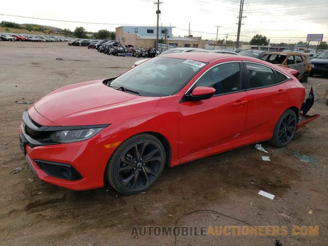 2HGFC2F86MH515890 HONDA CIVIC 2021