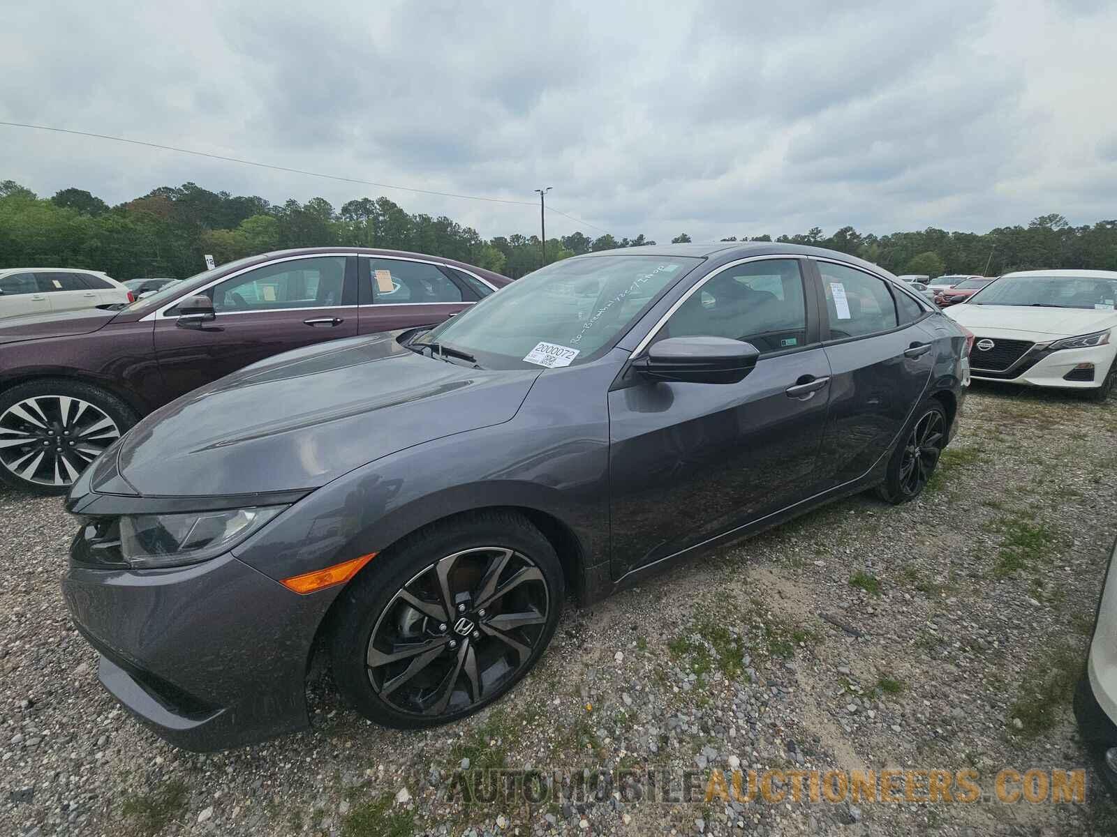 2HGFC2F86MH523665 Honda Civic Sedan 2021