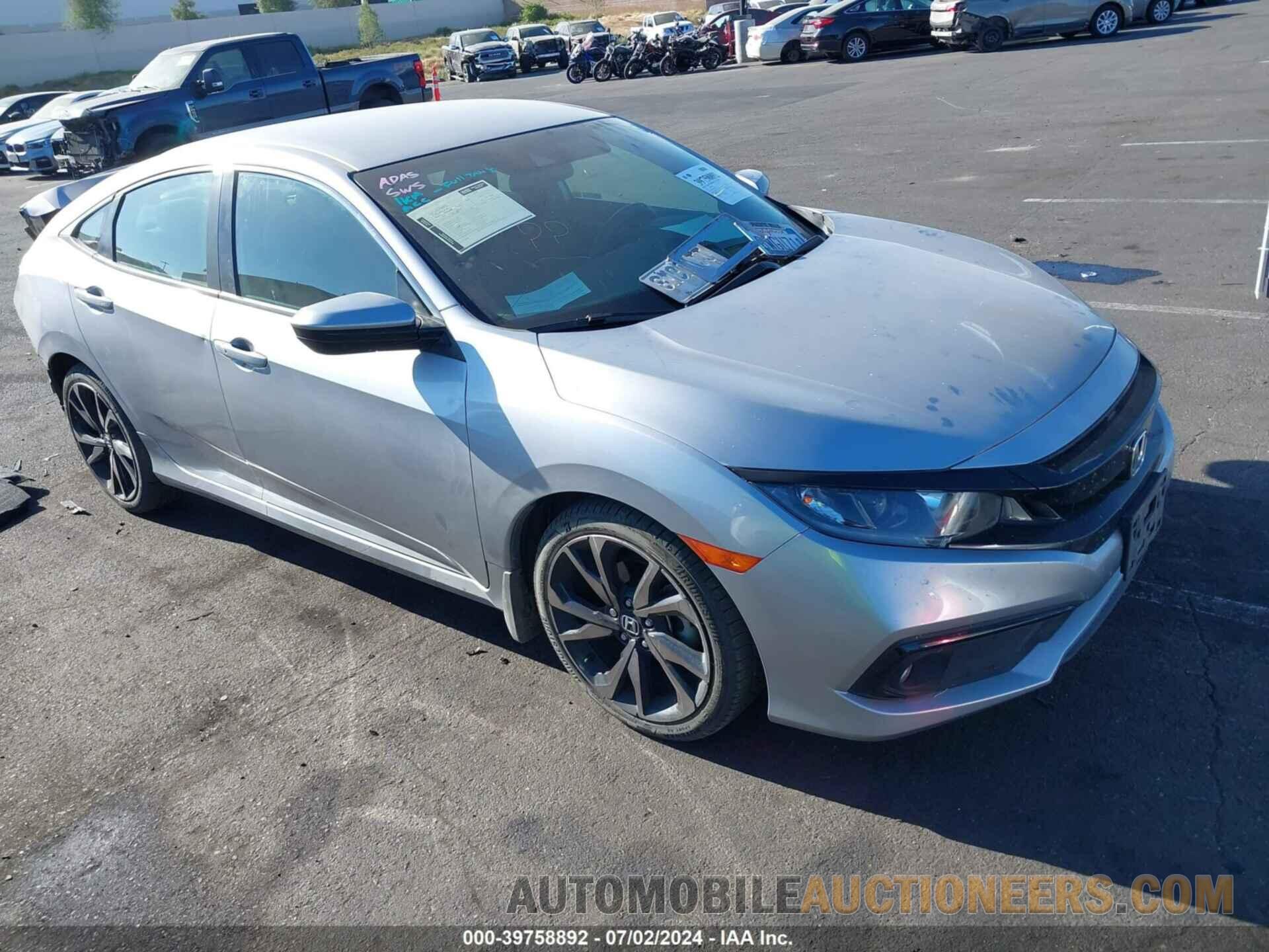 2HGFC2F86MH537419 HONDA CIVIC 2021