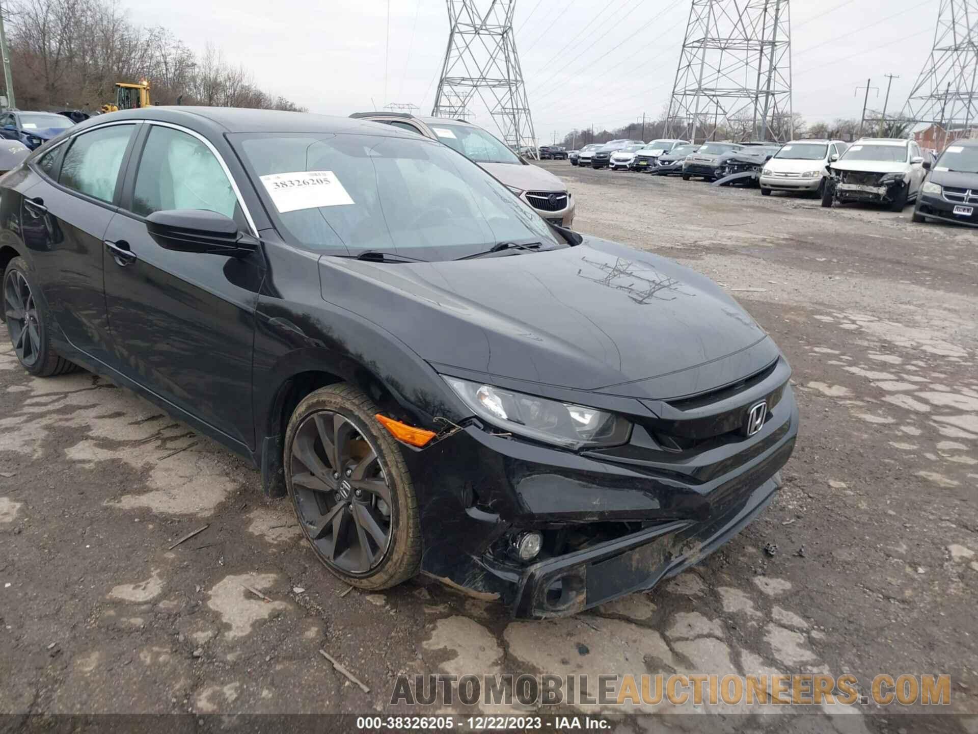 2HGFC2F86MH537615 HONDA CIVIC 2021