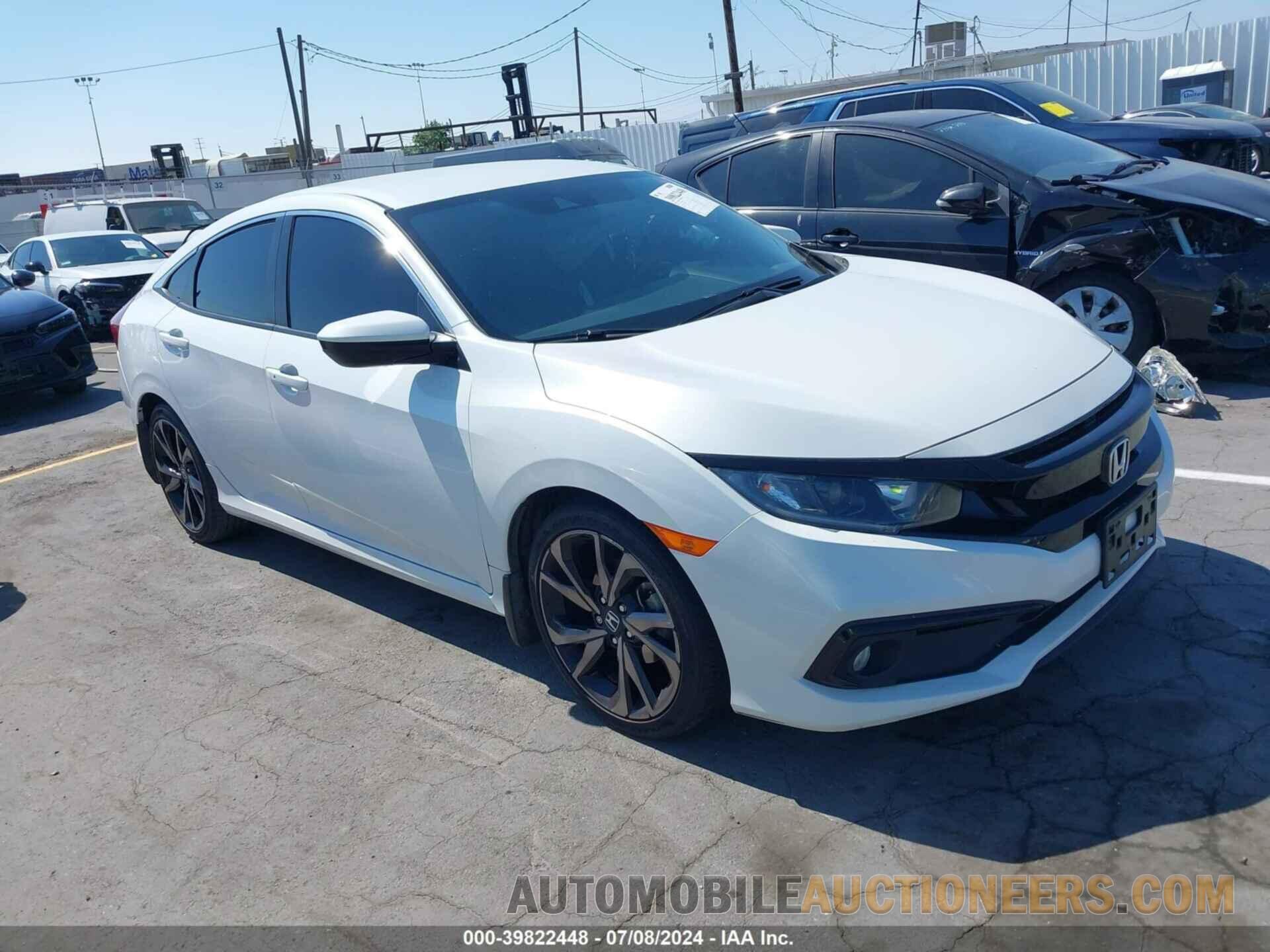 2HGFC2F86MH541437 HONDA CIVIC 2021