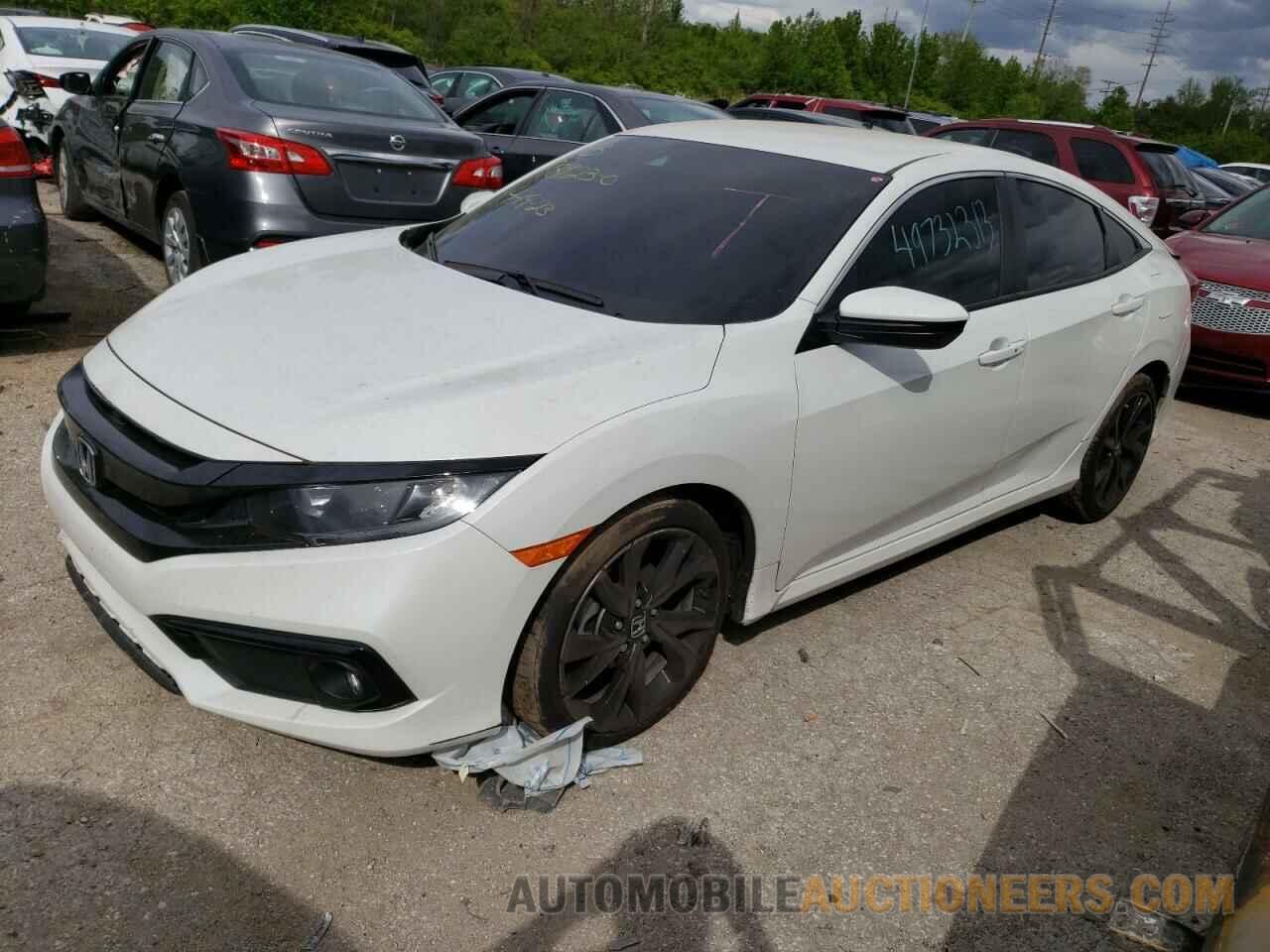 2HGFC2F86MH549022 HONDA CIVIC 2021