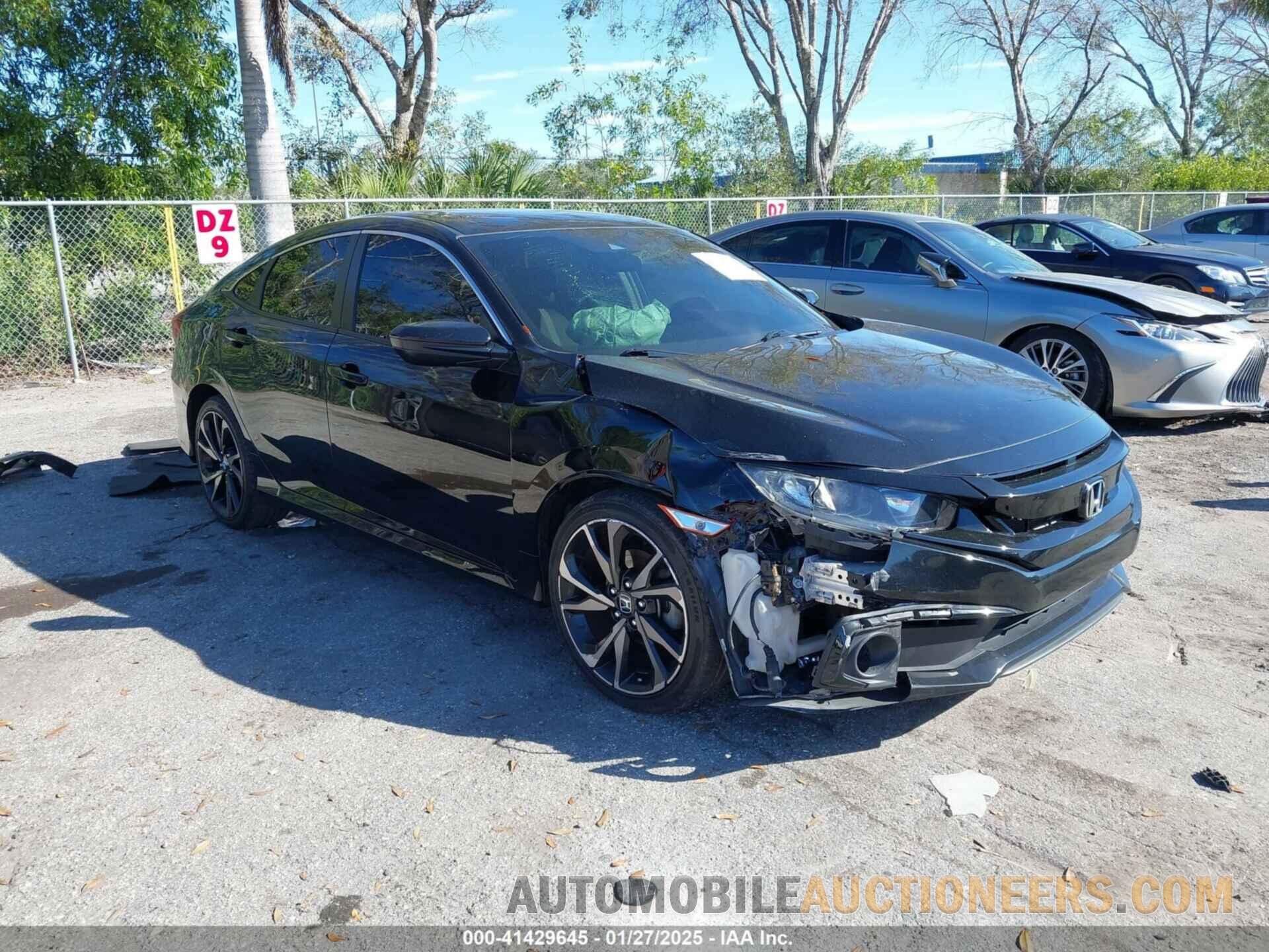 2HGFC2F86MH551028 HONDA CIVIC 2021