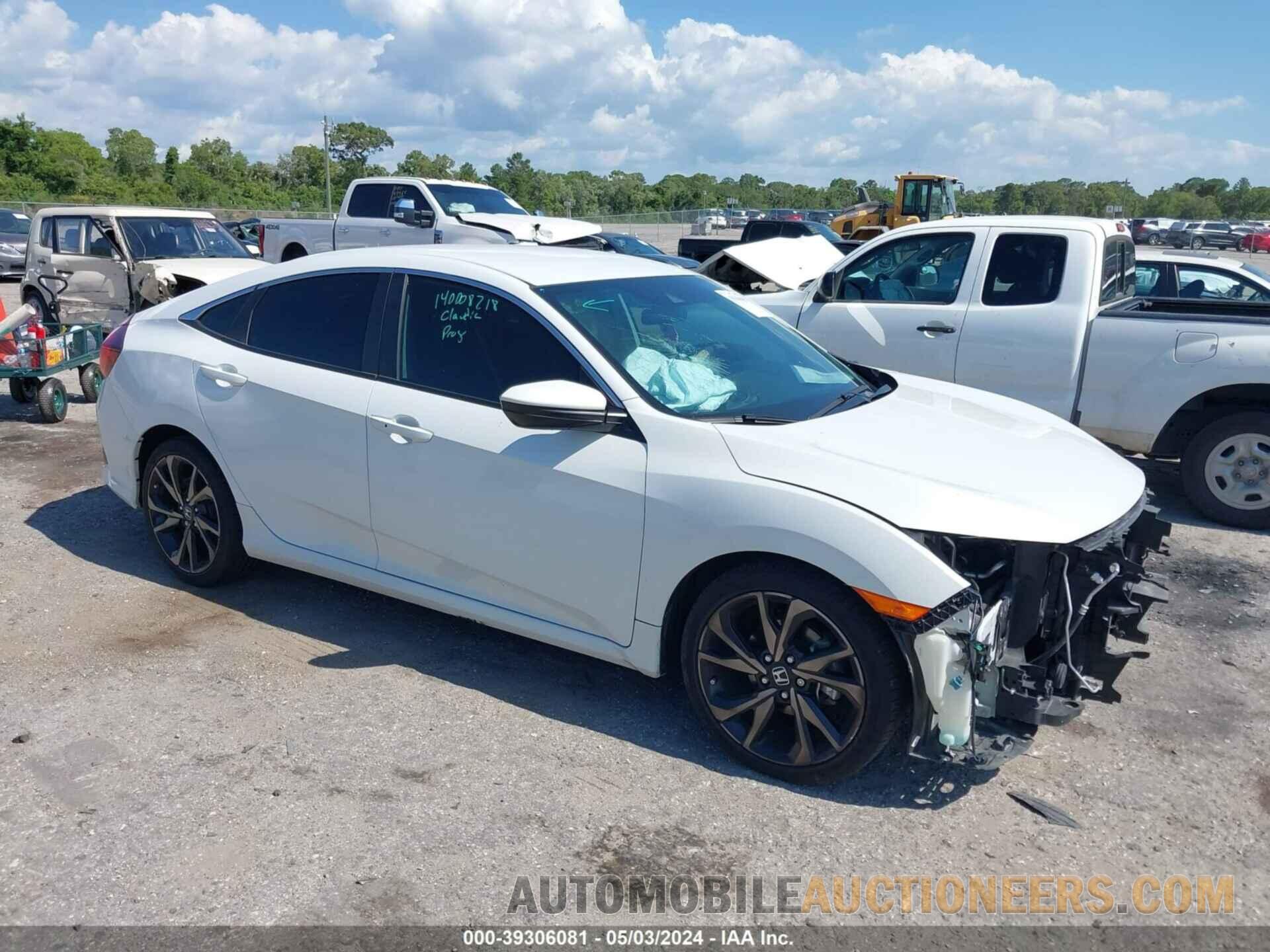 2HGFC2F86MH551725 HONDA CIVIC 2021