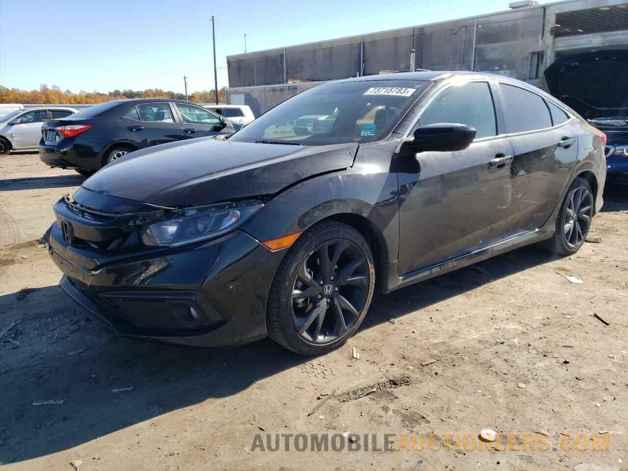 2HGFC2F86MH556083 HONDA CIVIC 2021