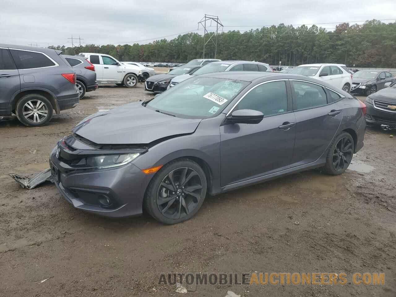 2HGFC2F87KH501722 HONDA CIVIC 2019