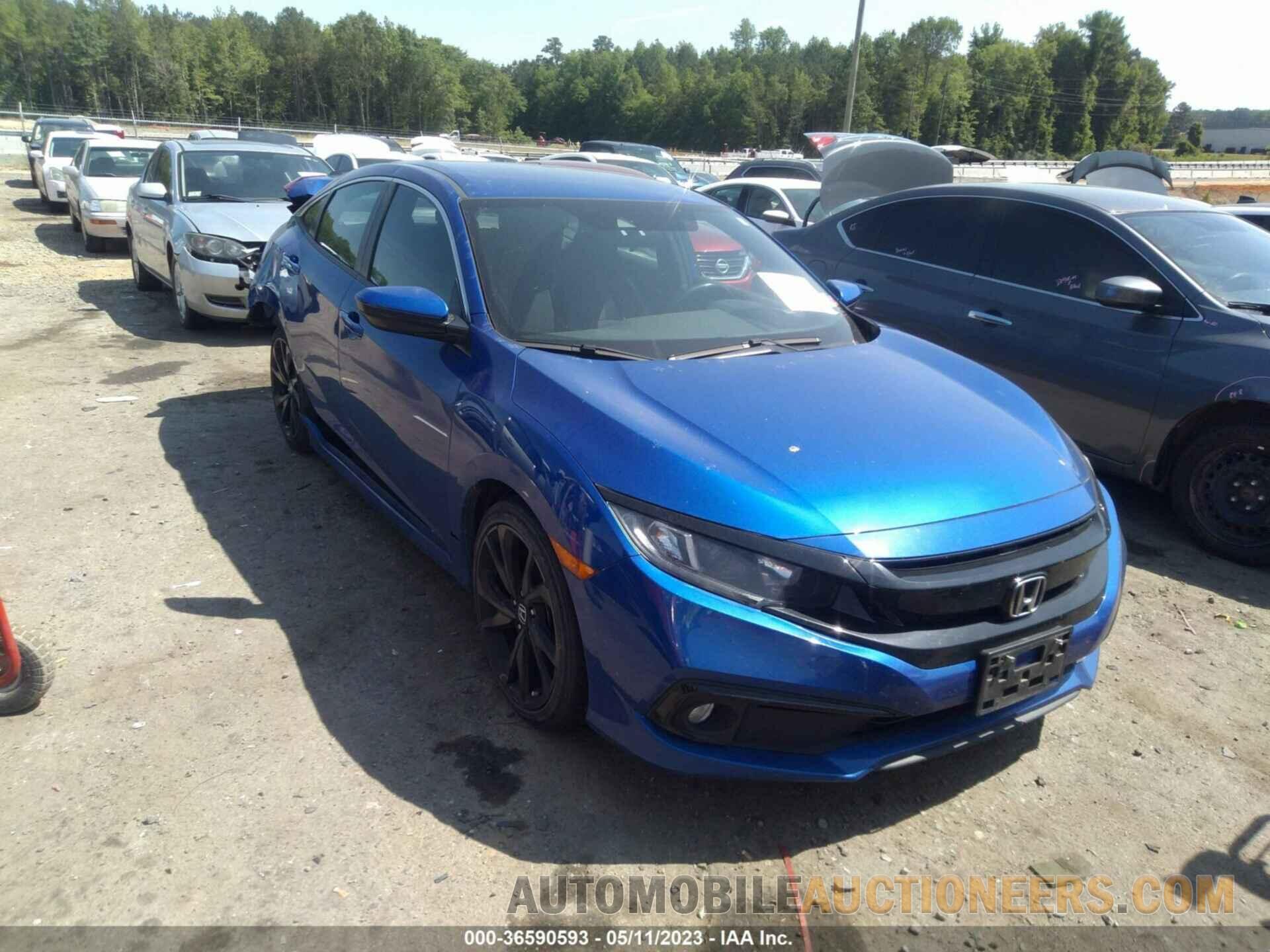 2HGFC2F87KH506080 HONDA CIVIC SEDAN 2019