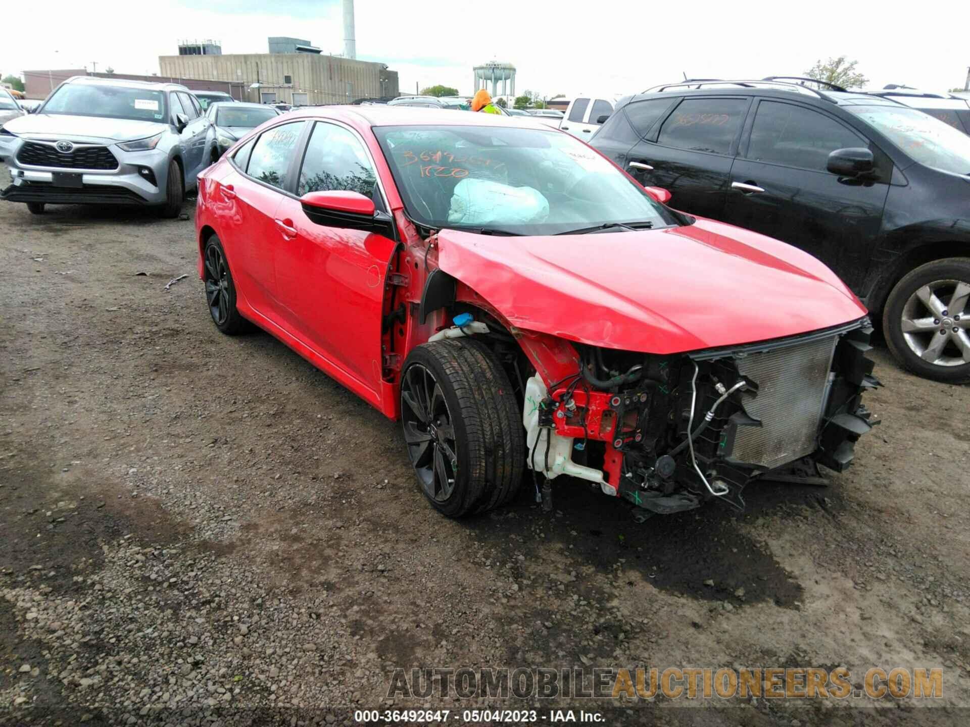 2HGFC2F87KH510243 HONDA CIVIC SEDAN 2019