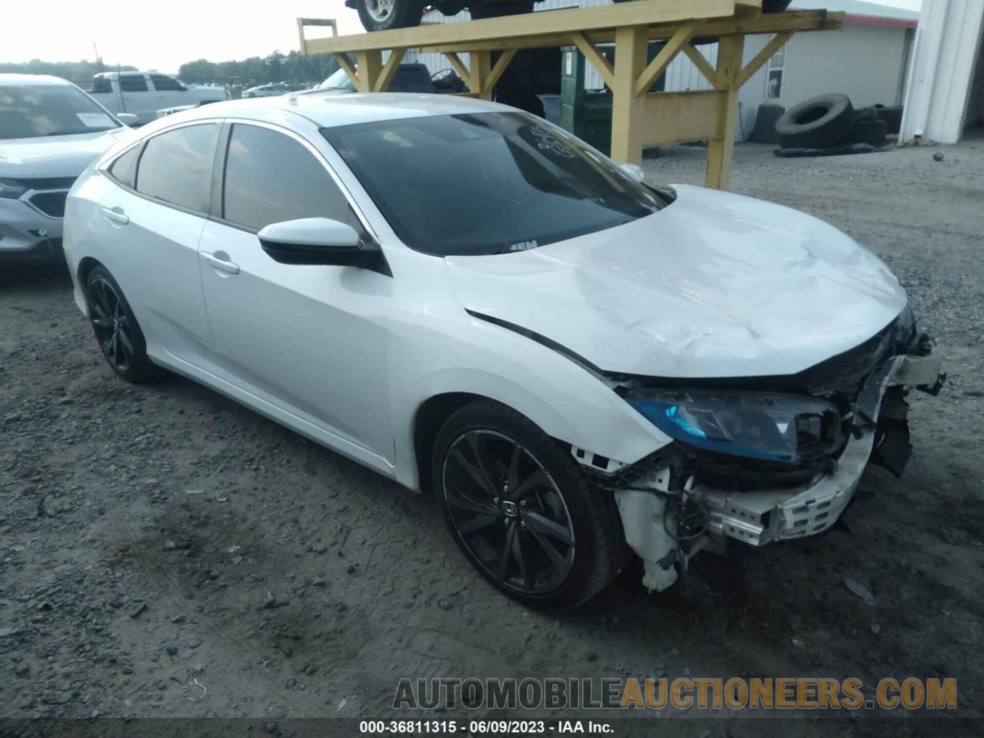 2HGFC2F87KH511280 HONDA CIVIC SEDAN 2019