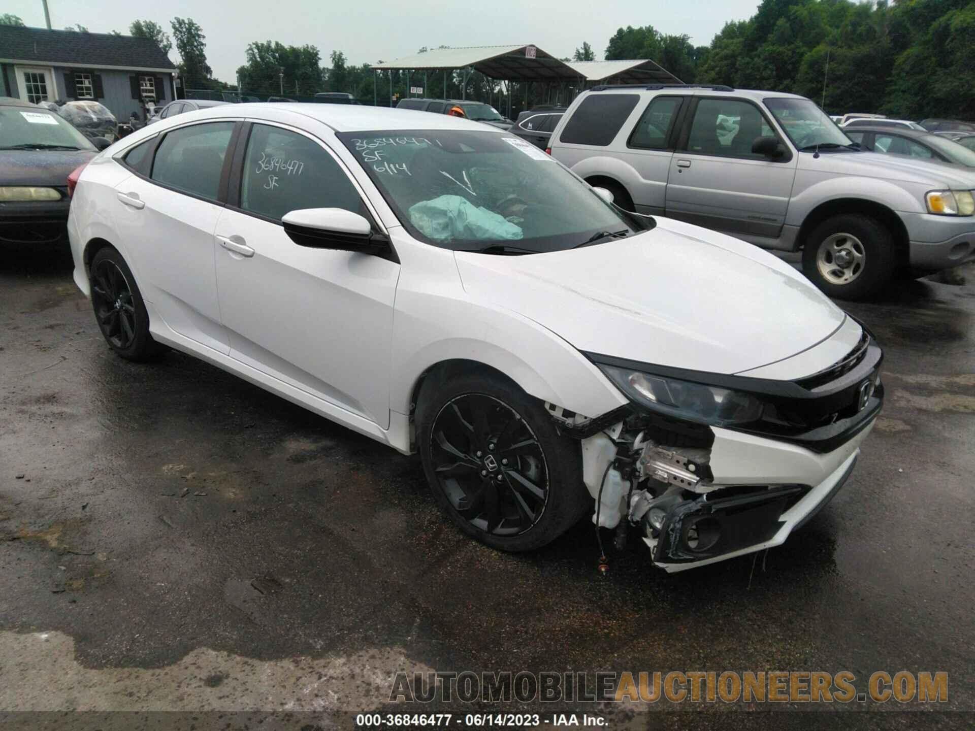 2HGFC2F87KH538754 HONDA CIVIC SEDAN 2019