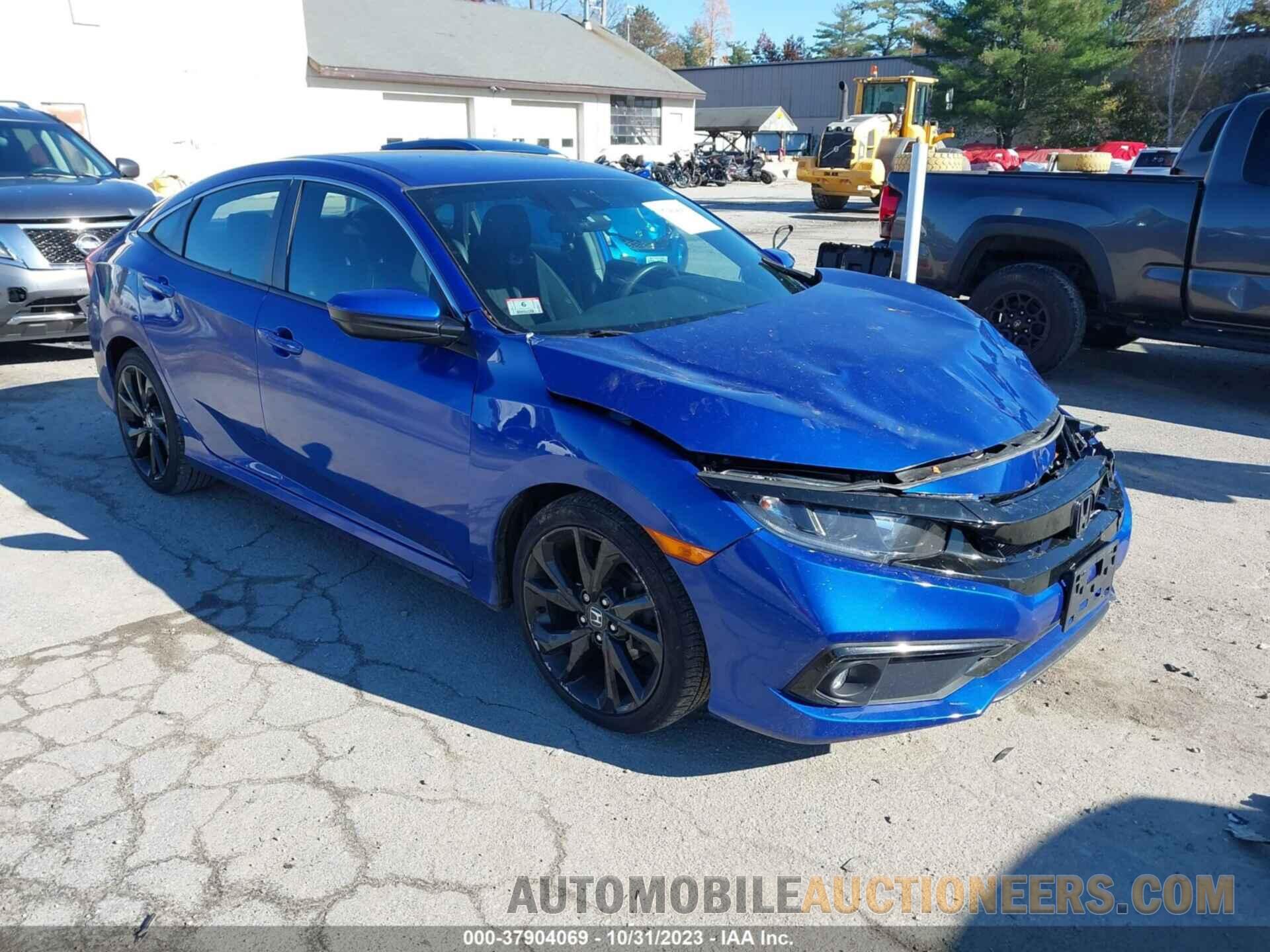 2HGFC2F87KH543646 HONDA CIVIC SEDAN 2019