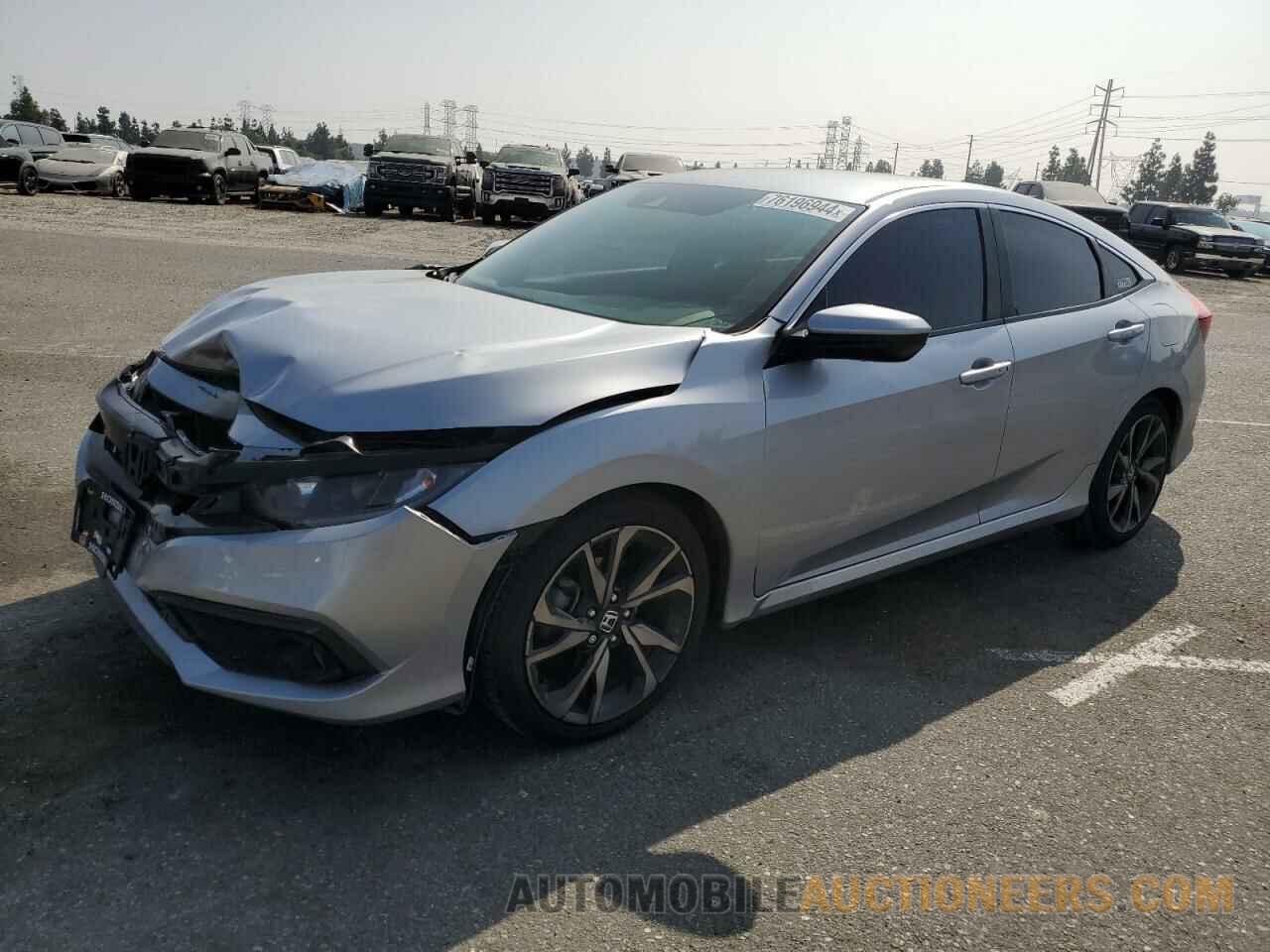 2HGFC2F87KH551536 HONDA CIVIC 2019