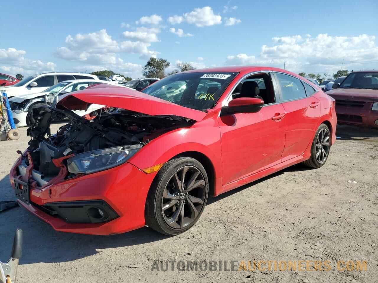 2HGFC2F87KH552041 HONDA CIVIC 2019