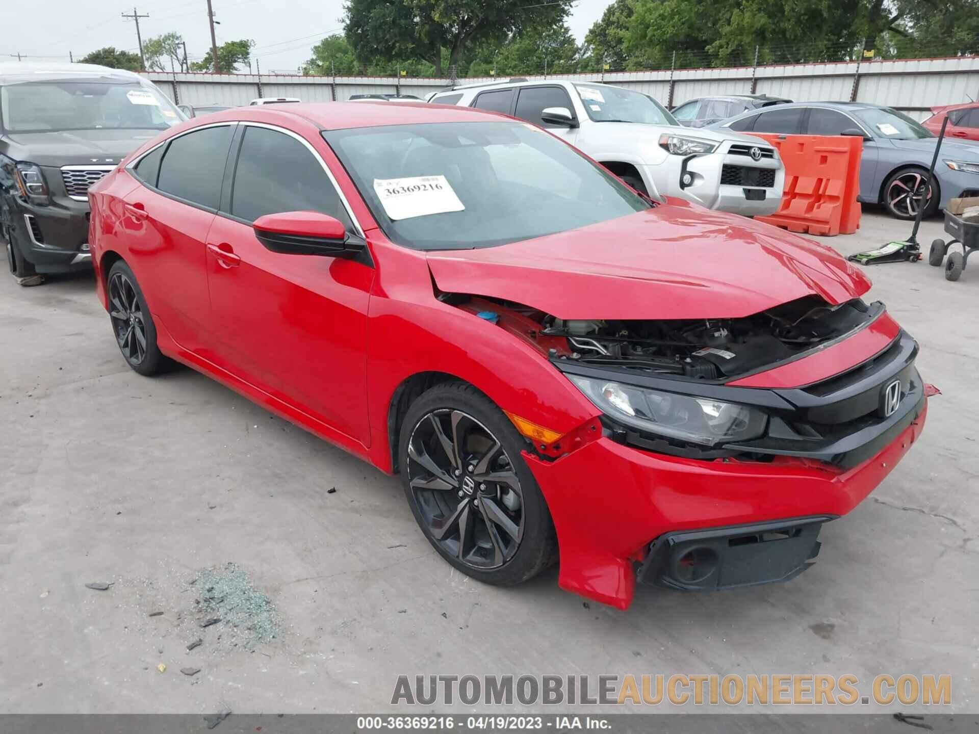 2HGFC2F87KH552556 HONDA CIVIC SEDAN 2019