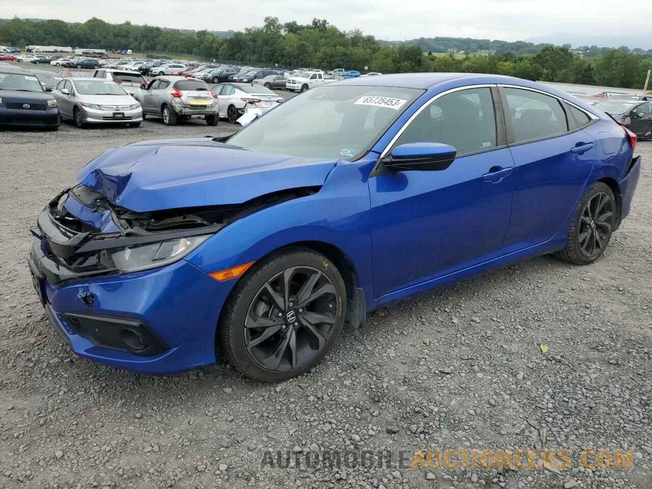 2HGFC2F87KH583080 HONDA CIVIC 2019