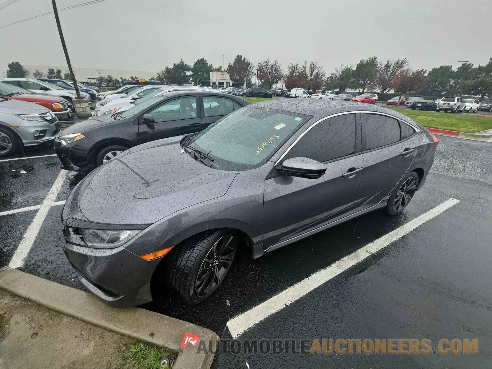 2HGFC2F87KH589008 Honda Civic Sedan 2019