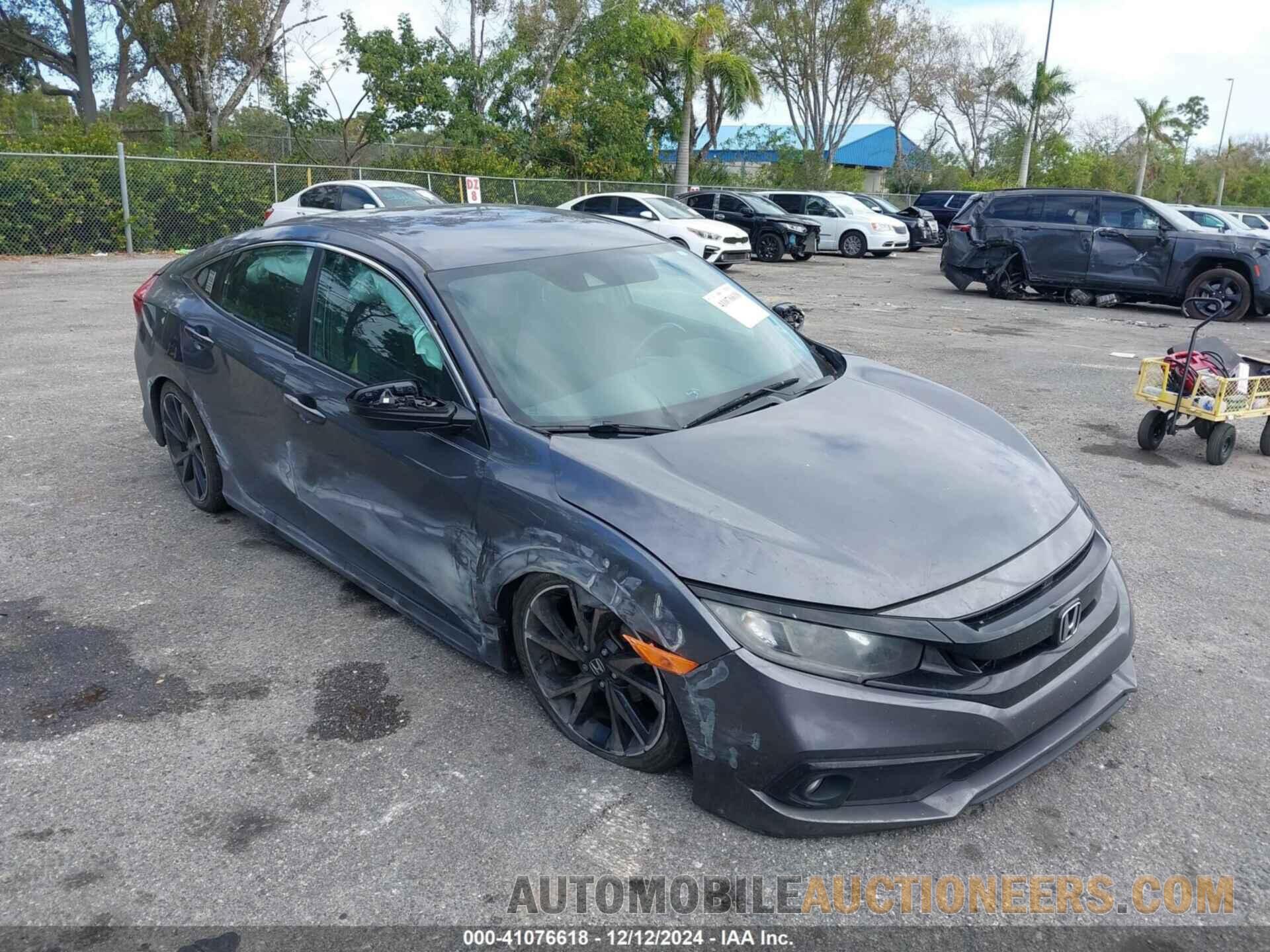 2HGFC2F87KH590806 HONDA CIVIC 2019